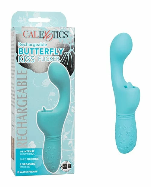 CalExotics Vibrators Rechargeable Butterfly Kiss Flicker