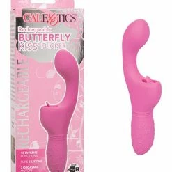CalExotics Vibrators Rechargeable Butterfly Kiss Flicker