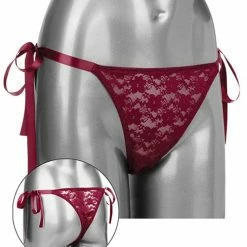CalExotics Vibrators Remote Control Lace Thong Set
