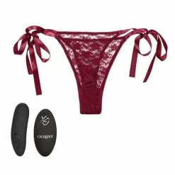 CalExotics Vibrators Remote Control Lace Thong Set