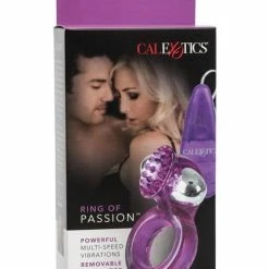 CalExotics Ring Of Passion - Purple Vibrators