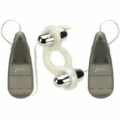 CalExotics Rockin' Rabbit - White Vibrators