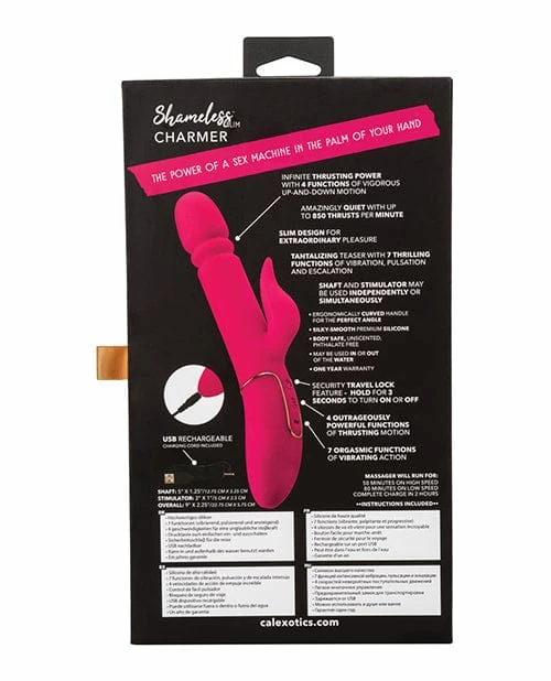 CalExotics Shameless Slim Charmer - Pink Vibrators