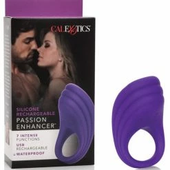 CalExotics Silicone Rechargeable Passion Enhancer - Purple