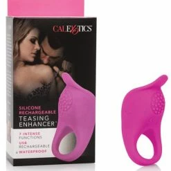 CalExotics Silicone Rechargeable Teasing Enhancer - Pink
