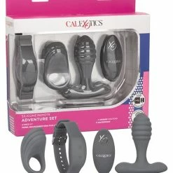 CalExotics Silicone Remote Adventure Set - Black