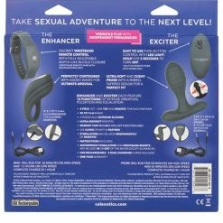 CalExotics Silicone Remote Adventure Set - Black