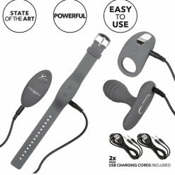 CalExotics Silicone Remote Adventure Set - Black