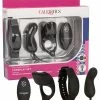 CalExotics Vibrators Silicone Remote Foreplay Set - Black