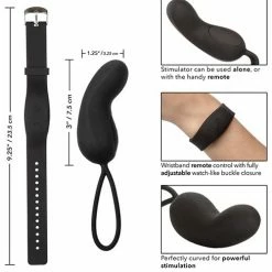 CalExotics Vibrators Silicone Remote Foreplay Set - Black