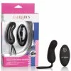 CalExotics Silicone Remote Rechargeable Curve Bullet - Black Vibrators