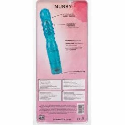 CalExotics Sparkle Softees Nubbie - Blue Vibrators