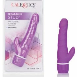 CalExotics Vibrators Spellbound Double Jack - Purple