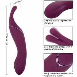 CalExotics Tempt & Tease Kiss - Purple Vibrators