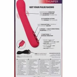 CalExotics Vibrators Throb Thumper - Pink