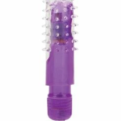 CalExotics Vibrators Travel Blaster With Silicone Sleeve Waterproof