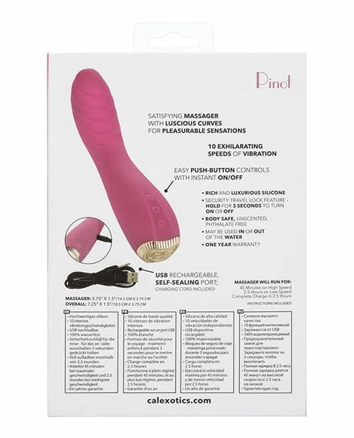 CalExotics Uncorked Pinot - Pink Vibrators