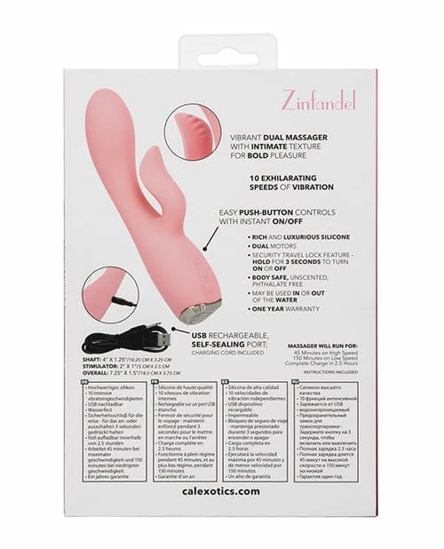 CalExotics Vibrators Uncorked Zinfandel - Pink