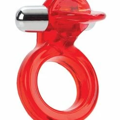 CalExotics Vibrators Wireless Clit Flicker - Red