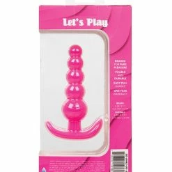 CalExotics Cheeky X-5 Beads - Pink Anal Toys