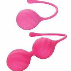 CalExotics Kegel Training 2 Pc Set - Pink Sexual Enhancers For Couples