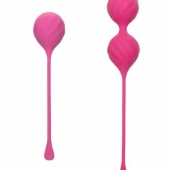 CalExotics Kegel Training 2 Pc Set - Pink Sexual Enhancers For Couples