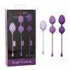 CalExotics Kegel Training 3 Pc Set - Purple