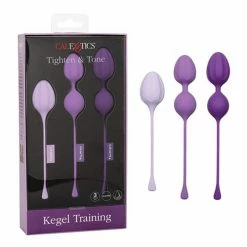 CalExotics Kegel Training 3 Pc Set - Purple
