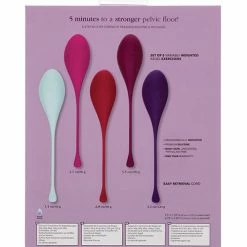 CalExotics Kegel Training 5 Pc Set - Asst Colors Sexual Enhancers For Couples