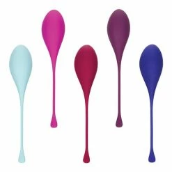 CalExotics Kegel Training 5 Pc Set - Asst Colors Sexual Enhancers For Couples