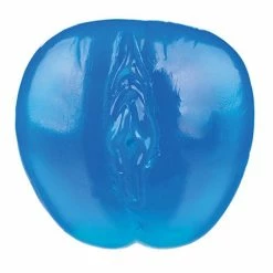 California Exotic Novelties Basic Essentials Beaded Masturbator - Blue Penis Toys