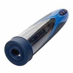 CalExotics Optimum Series Rechargeable Waterproof Pump - Blue Penis Toys