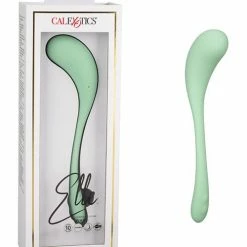 CalExotics Elle Liquid Silicone Wand - Green Vibrators