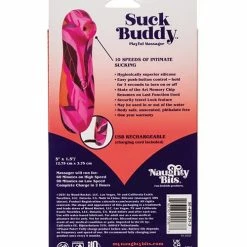 CalExotics Naughty Bits Suck Buddy Playful Massager - Multicolor