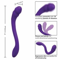 CalExotics Pretty Little Wands Charmer Massager - Purple Vibrators