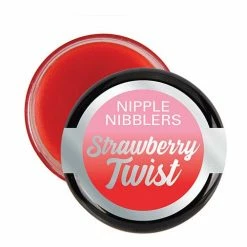 Classic Brands Sexual Enhancers For Couples Nipple Nibbler Cool Tingle Balm - 3 G Strawberry Twist