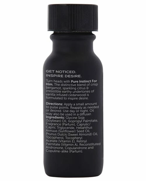 Classic Brands Sexual Enhancers For Couples Pure Instinct Pheromone Cologne Oil - 15 ML