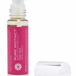 Classic Brands Sexual Enhancers For Couples Pure Instinct Pheromone Perfume Oil Roll On For Her - 10.2 ML