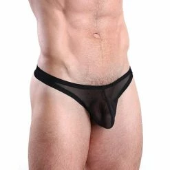 Cocksox Mesh Enhancing Pouch Thong Lingerie