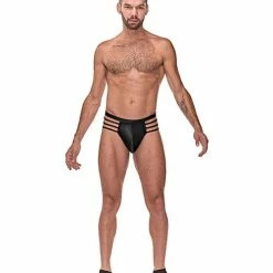 Comme Ci Comme Ca Cage Matte Cage Thong Lingerie