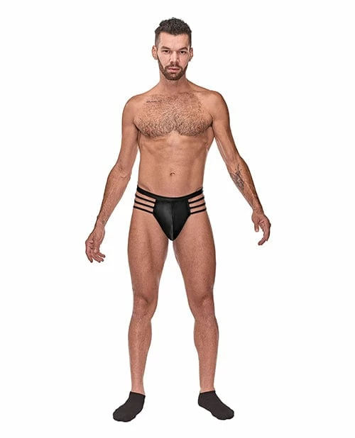 Comme Ci Comme Ca Cage Matte Cage Thong Lingerie