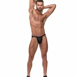Comme Ci Comme Ca Lingerie Cage Matte Strappy Ring Jock