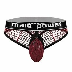 Comme Ci Comme Ca Cock Pit Fishnet Cock Ring Thong Lingerie