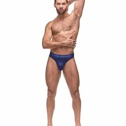 Comme Ci Comme Ca Diamond Mesh Bong Thong Lingerie