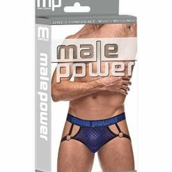 Comme Ci Comme Ca Lingerie Diamond Mesh Jock Ring