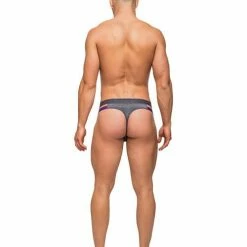 Comme Ci Comme Ca Heather Haze Cutout Jock