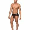 Comme Ci Comme Ca Lingerie Hoser Stretch Mesh Micro Mini Short
