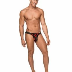 Comme Ci Comme Ca Kiss Me Stretch Mesh Micro Thong Lingerie