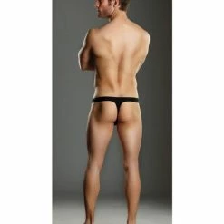 Comme Ci Comme Ca Male Power Rip Off Thong With Studs
