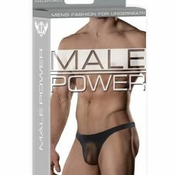 Comme Ci Comme Ca Male Power Sheer Nylon Lycra Pouch Thong